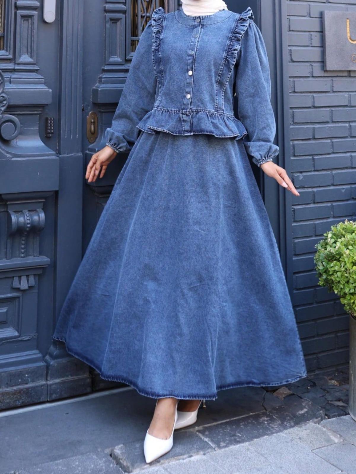 ensemble jupe en maille